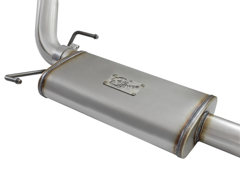 aFe MACH Force Xp 3in SS Cat-Back Single Side Exit Exhaust w/Polished Tips 07-14 Toyota FJ Cruiser