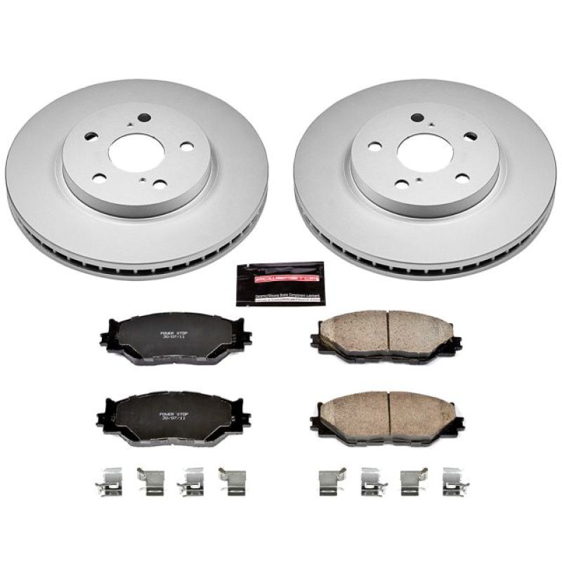 Kit de freins avant Power Stop 06-15 Lexus IS250 Z17 Evolution Geomet avec revêtement