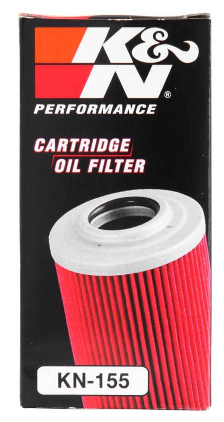 Filtre à huile K&amp;N KTM / Husaberg / Betamotor / Polaris 1,625 po de diamètre extérieur x 0,438 po de diamètre intérieur x 2,719 po de hauteur