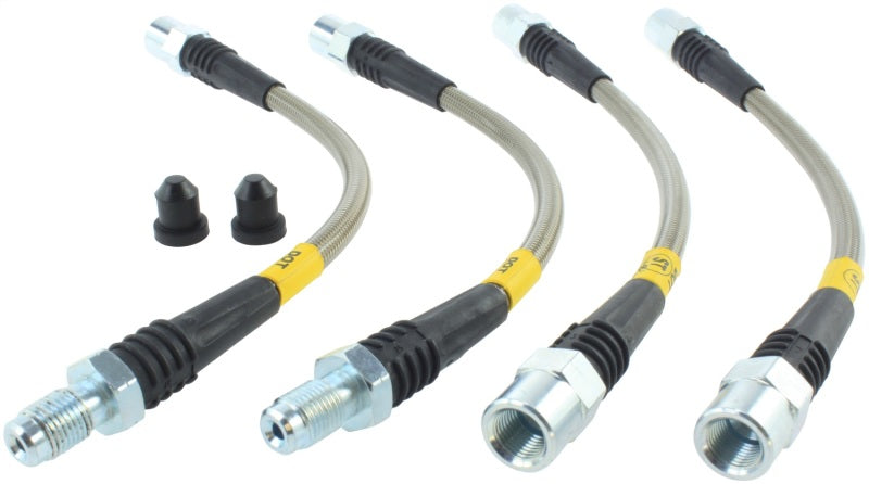 Kit de conduites de frein arrière en acier inoxydable StopTech pour BMW M3 87-91 / 89-4/91 Série 325/328 (E30/E36)