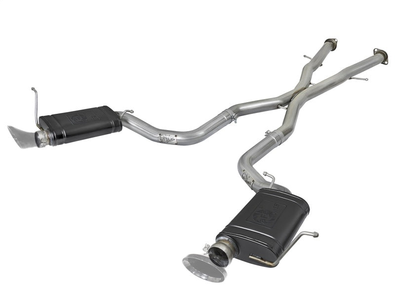 aFe MACHForce XP 12-17 Jeep Grand Cherokee WK2 SRT8 V8-6.4L 304SS Cat-Back Exhaust sans résonateur