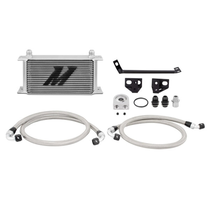 Mishimoto 15 Ford Mustang EcoBoost Non-Thermostatic Oil Cooler Kit - Silver