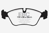 Plaquettes de frein avant EBC Greenstuff pour Volvo 850 2.3 Turbo 93-97