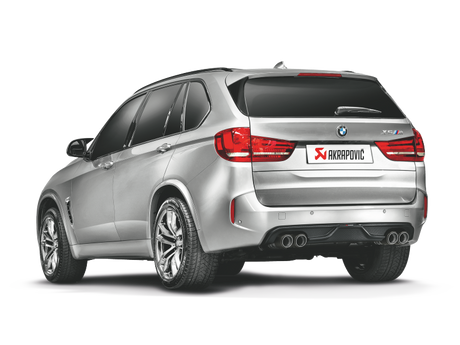 Diffuseur arrière en fibre de carbone Akrapovic 15-17 BMW X5M (F85) - Mat