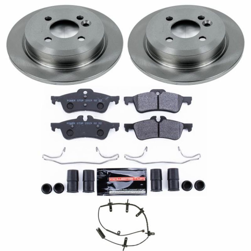 Power Stop 02-06 Mini Cooper Rear Track Day SPEC Brake Kit