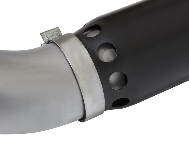 Échappement aFe Atlas 5 pouces DPF-Back Al Steel 2016 Nissan Titan XD V8-5.0L Embout noir