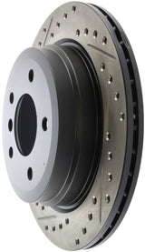 StopTech 9/07-09 BMW 328 / 06 BMW 325 E90 AWD Slotted & Drilled Right Rear Rotor