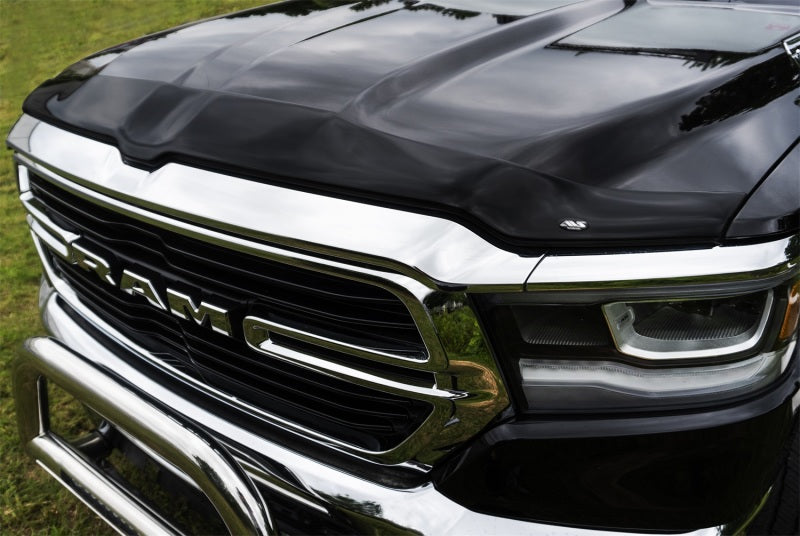 Protecteur de capot en acrylique à profil bas Aeroskin AVS 2019 Dodge RAM 1500 - Fumé