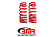 BMR 93-02 F-Body Front Handling Version Lowering Springs - Red BMR Suspension