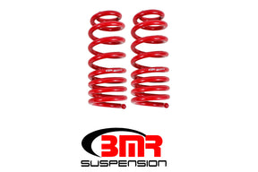 BMR 93-02 F-Body Front Handling Version Lowering Springs - Red BMR Suspension