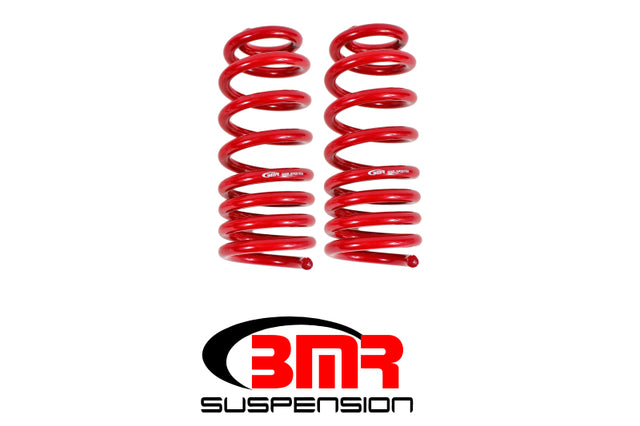 BMR 93-02 F-Body Front Handling Version Lowering Springs - Red BMR Suspension