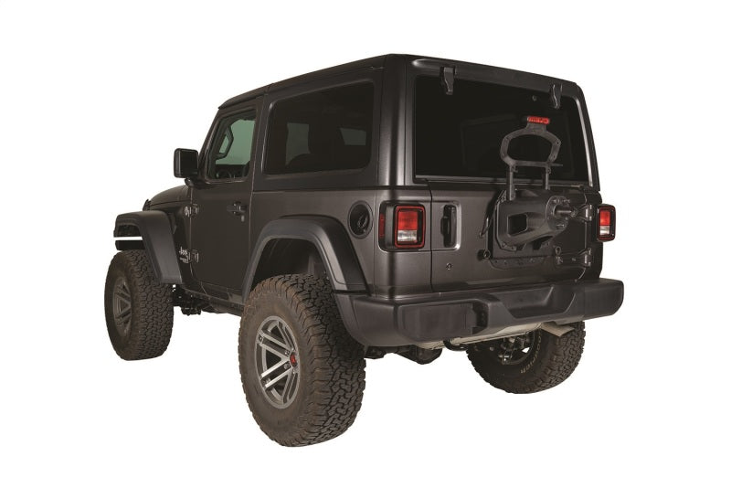 Support de relocalisation de roue de secours Rugged Ridge pour Jeep Wrangler JL 18-20