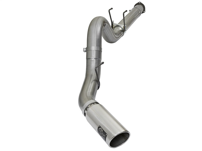 Échappement arrière DPF 409-SS HD LARGE BORE aFe avec embout poli pour camions diesel Ford 2017 V8 6,7 L (td)