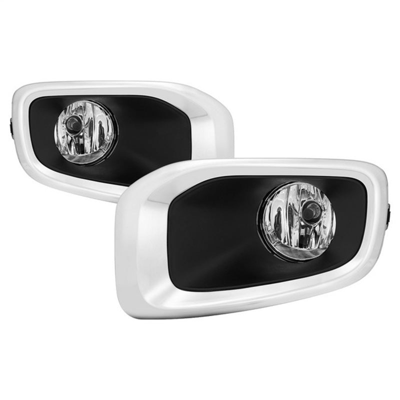 Feux antibrouillard OEM Jeep Renegade Spyder 15-17 avec interrupteur et couvercle - Transparent (FL-JREN-TC)