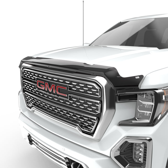 Protecteur de capot EGR 2019 GMC Sierra Superguard (301791) - Fumée foncée