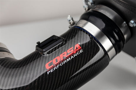 Admission d'air en fibre de carbone Corsa 17-21 Chevrolet Camaro ZL1 avec filtration d'huile MaxFlow 5