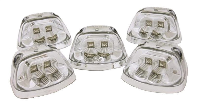 Putco 94-98 RAM - Transparent - Kit de 5 lampes de toit à LED (ambre) (remplacement)