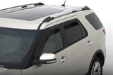 Déflecteurs de vitres avant et arrière AVS 11-18 Ford Explorer Ventvisor 4 pièces - Fumé