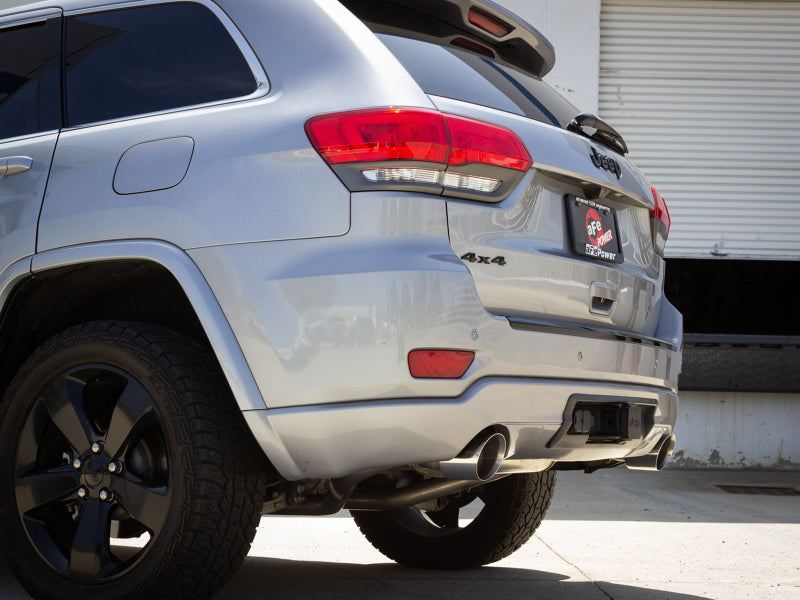 aFe Vulcan Series 2.5in 304SS Cat-Back Exhaust 11-19 Jeep Grand Cherokee (WK2) 5.7L w/ Polished Tips