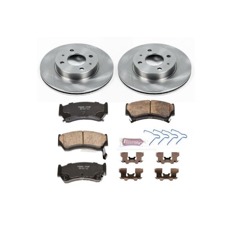 Kit de freins avant Power Stop Autospecialty pour Nissan 200SX 95-98