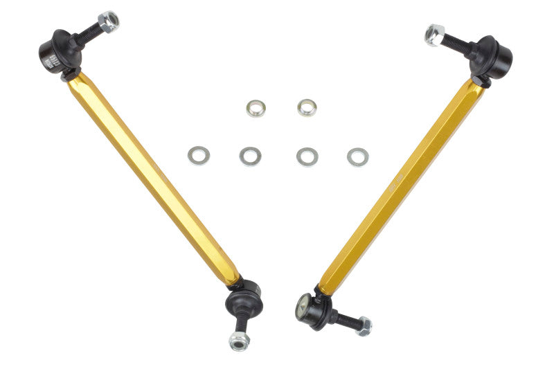 Ensemble de biellette d'extrémité de barre stabilisatrice avant Whiteline 05+ BMW Série 1/Série 3 HD (modèles iX sans traction intégrale)