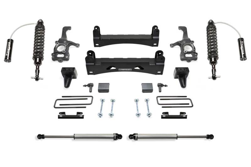 Système de performance Fabtech 15-20 Ford F150 2WD 6 pouces avec 2,5 Resi et 2,25