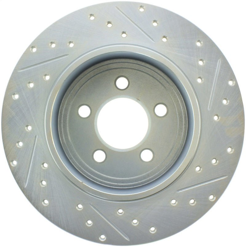 Disque de frein arrière droit fendu/percé StopTech Select Sport 06-15 Dodge Charger/ 05-15 Chrysler 300