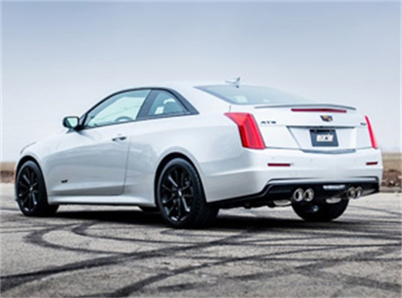 Échappement Borla 2016 Cadillac ATS-V 3,6 L Twin Turbo Catback avec embouts de 4 pouces et sortie arrière à double division