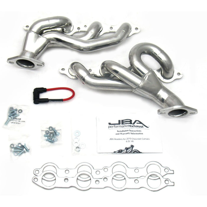 JBA 14-17 Chevy SS 6.2L LS 1-3/4in Primary Silver Ctd Cat4Ward Header