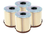 Filtre à carburant aFe Pro GUARD D2 94-97 pour camions diesel Ford V8 7,3 L (td-di) (paquet de 4)