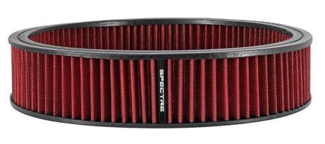Filtre à air Spectre 1985 Cadillac Seville 5,7 L V8 DSL 14 po x 3 po - Rouge