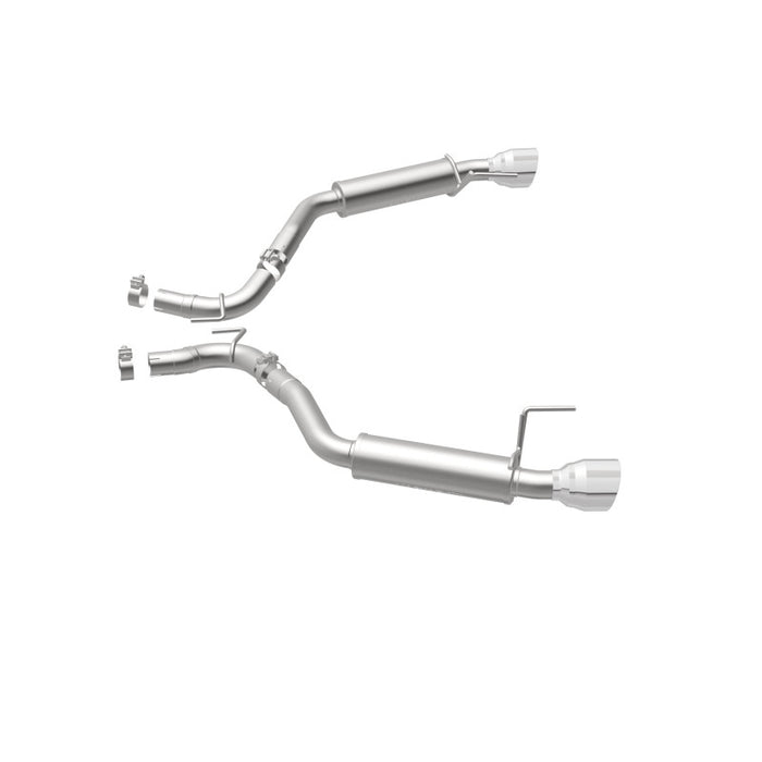 Essieu arrière MagnaFlow, SS, 2,5 po, compétition, double polissage fendu, embout de 4,5 po, Ford Mustang Ecoboost 2015