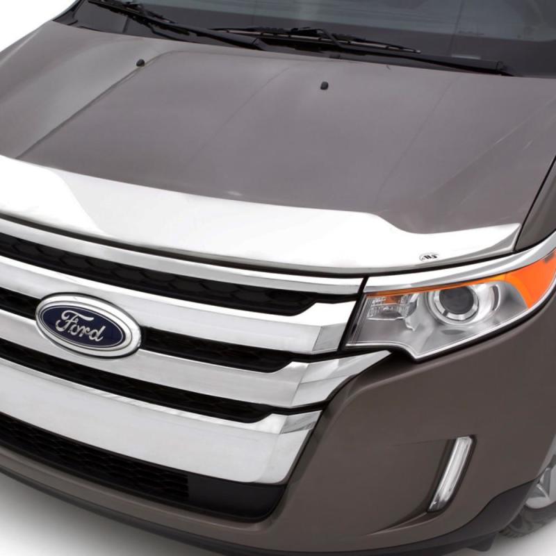 Protection de capot à profil bas AVS 17-18 pour Ford Escape Aeroskin - Chrome