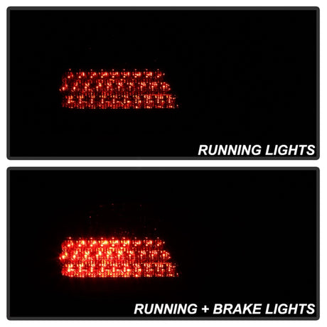 Xtune Mercedes Benz W210 Classe E 96-02 Feux arrière à LED Rouge Clair ALT-CL-MBW210-LED-RC