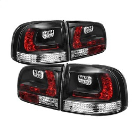 Feux arrière LED Spyder Volkswagen Touareg 03-07 Noir ALT-YD-VTOU04-LED-BK