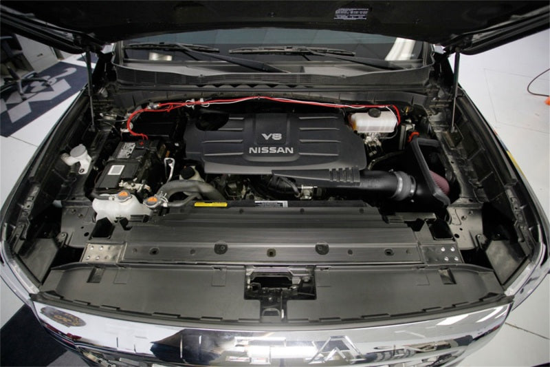 K&N 2017 Nissan Titan V8-5.6L F/I AirCharger Performance Intake