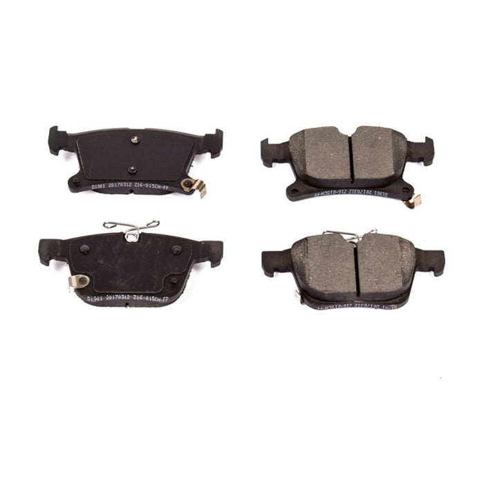 Plaquettes de frein arrière en céramique Power Stop 17-19 Chrysler Pacifica Z16 Evolution