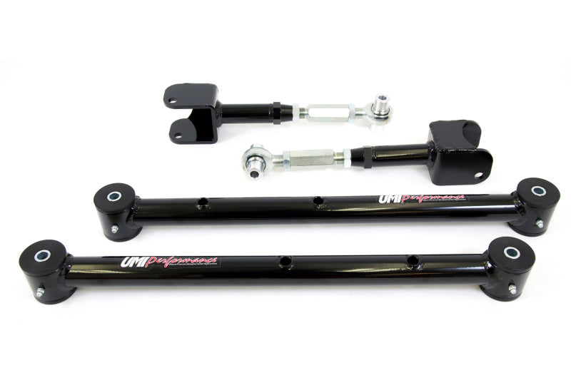 Kit de bras de suspension inférieur et de bras de suspension supérieur réglable GM A-Body UMI Performance 64-67