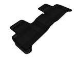 3D MAXpider 2012-2018 Mercedes-Benz GLE-Class/GLS-Class/ML-Class Kagu 2nd Row Floormats - Black 3D MAXpider
