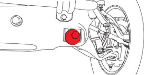 Kit de réglage de carrossage/chasse SPC Performance 05-11 Dodge Dakota