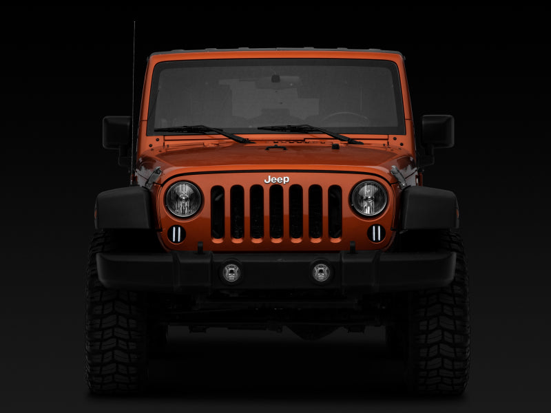 Clignotants avant à LED Raxiom 07-18 Jeep Wrangler JK Axial Series (fumés)