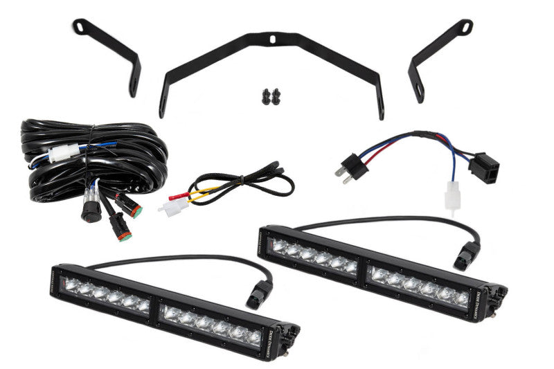 Kit d'éclairage de conduite Diode Dynamics 14-21 Toyota Tundra SS12 - Conduite ambre