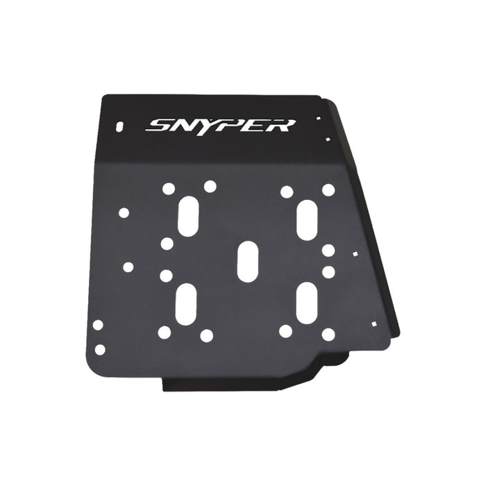 Plaque de protection pour boîte de transfert Westin/Snyper 07-17 Jeep Wrangler - Noir texturé