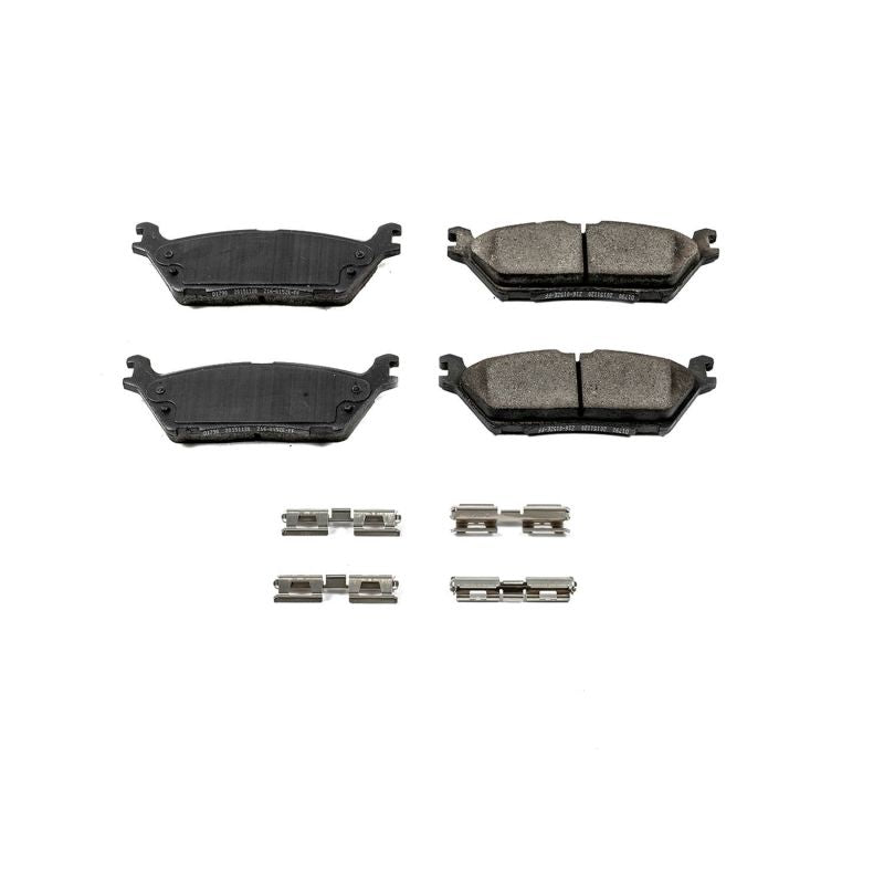 Plaquettes de frein arrière Power Stop 18-19 en céramique pour Ford Expedition Z17 Evolution avec matériel