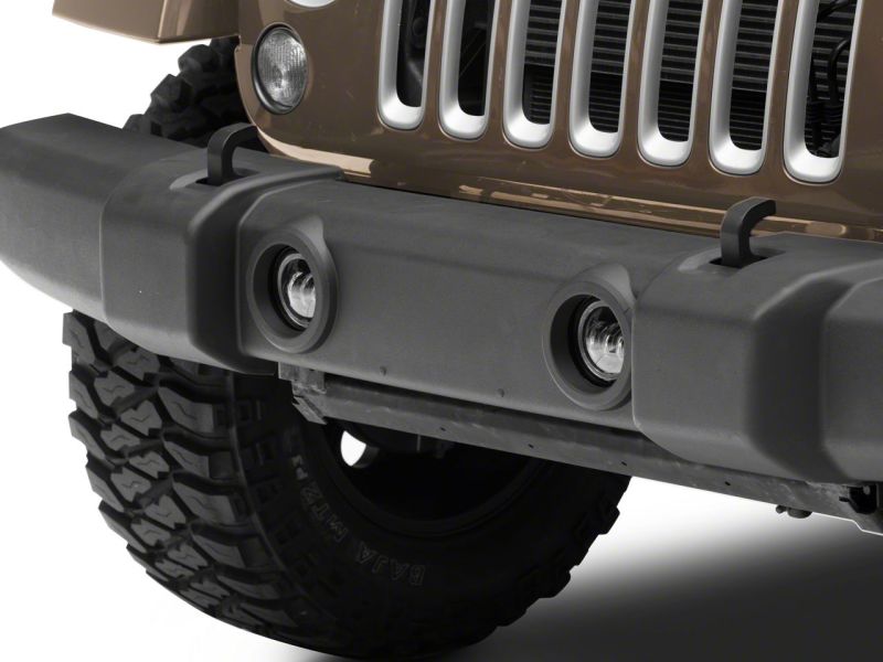 Phares antibrouillard à DEL Raxiom 07-18 Jeep Wrangler JK Axial Series 4 pouces avec halo RVB