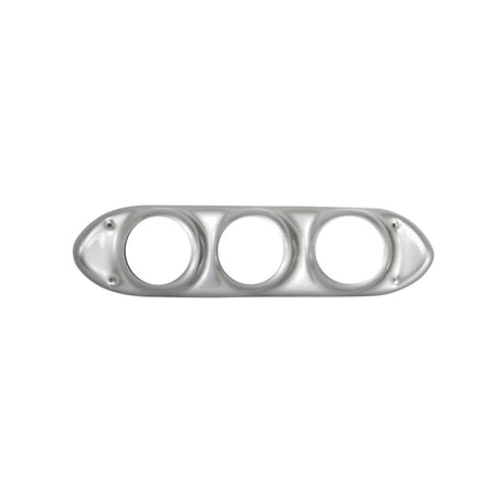 Autometer 62-65 Chevy Nova (convient aux instruments de 2 3-3/8 po et 4 2-1/16 po) Support de jauge à montage direct Argent