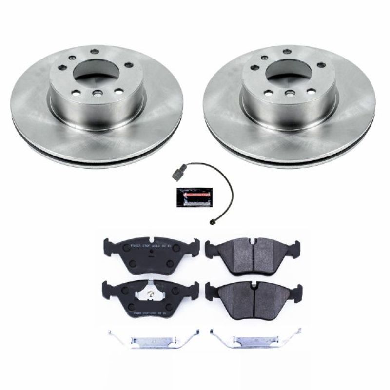 Kit de freins Power Stop 90-95 pour BMW 525i avant Track Day SPEC