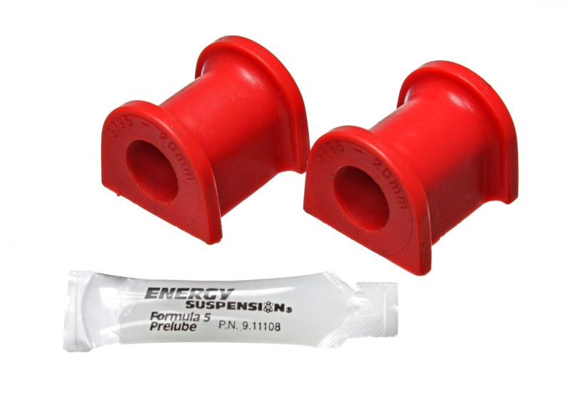 Ensemble de bagues de barre stabilisatrice arrière rouge 21 mm pour Mitsubishi Eclipse FWD 06-07 Energy Suspension