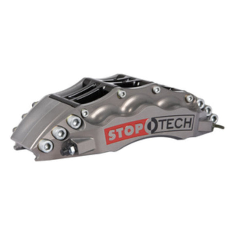 StopTech 08-09 Evo X Front BBK Trophy Sport ST-60 Calipers Slotted 355x32mm Rotors/Pads/SS Lines