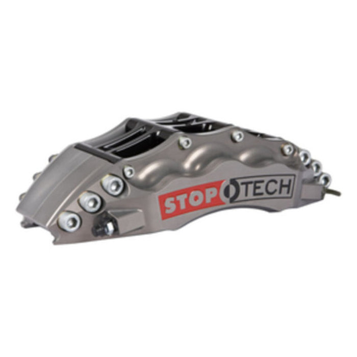 Étriers avant StopTech 08-09 Evo X BBK Trophy Sport ST-60 à fentes 355x32 mm Rotors/plaquettes/conduites SS